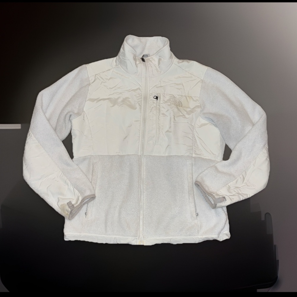 The North Face POLARTEC FLEECE Full Zipped Drawstring Toggle Waist Teddy Jacket